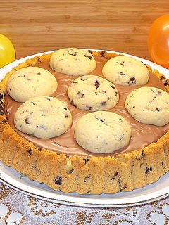Csokoládés Cookie pite recept fotója