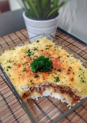Foto resep Nasi Panggang Keju