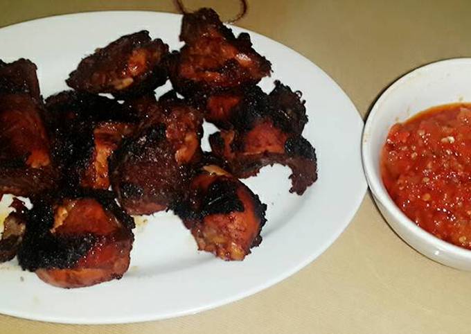 Ayam Bakar Kecap + sambal goreng terasi