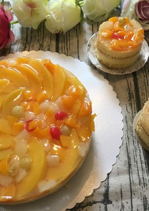 Hình của món Bánh ngọt hoa quả.