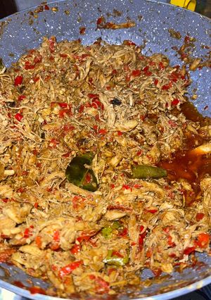 Foto resep Ayam suwir pedas jeruk limo
