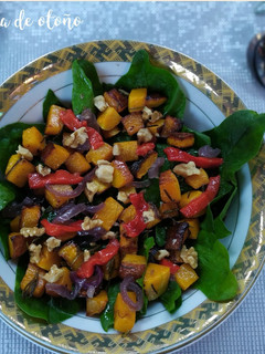 Una foto de Ensalada de otoño 🍂🍁