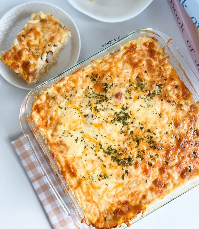 Foto resep Macaroni Schotel Panggang Premium