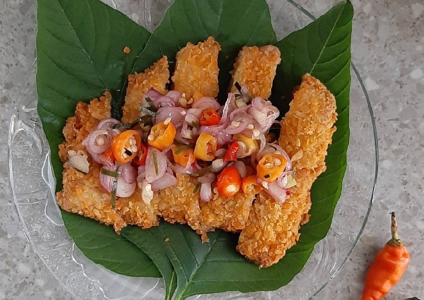 Æg Katsu Sambal Matah