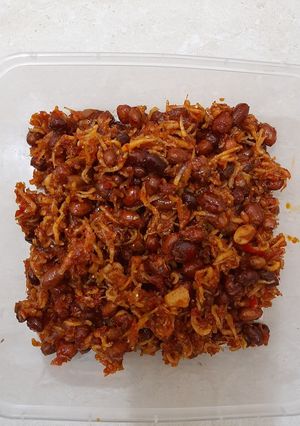 Foto resep Sambal kacang teri medan