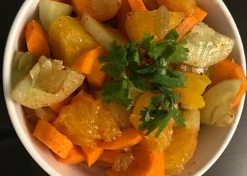 Easiest Way to Cook Perfect Orange Cucumber Salad