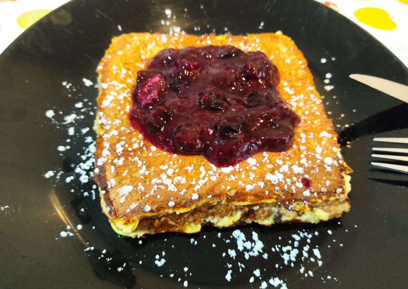 Tostadas francesas cheesecake