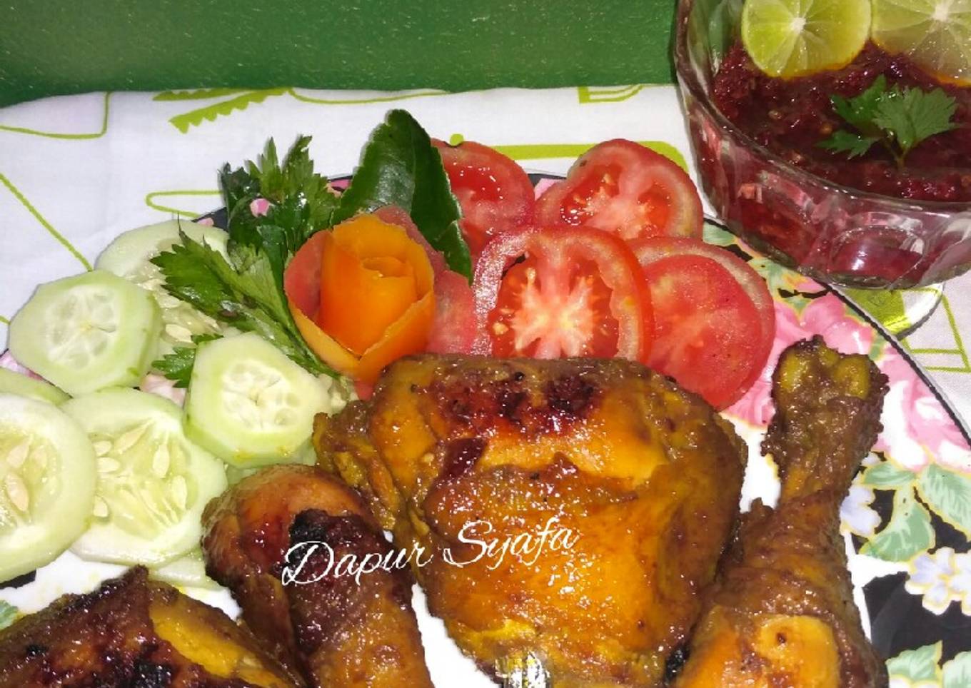 Ayam Tusuk Panggang Teflon
