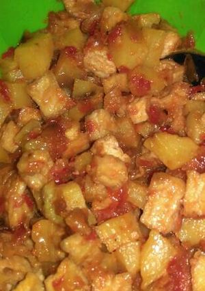 Foto resep Kentang tahu balado