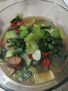 Foto resep Tumis pakchoy ebi saus tiram