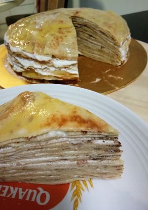 A picture of Mille Crepe Cake.