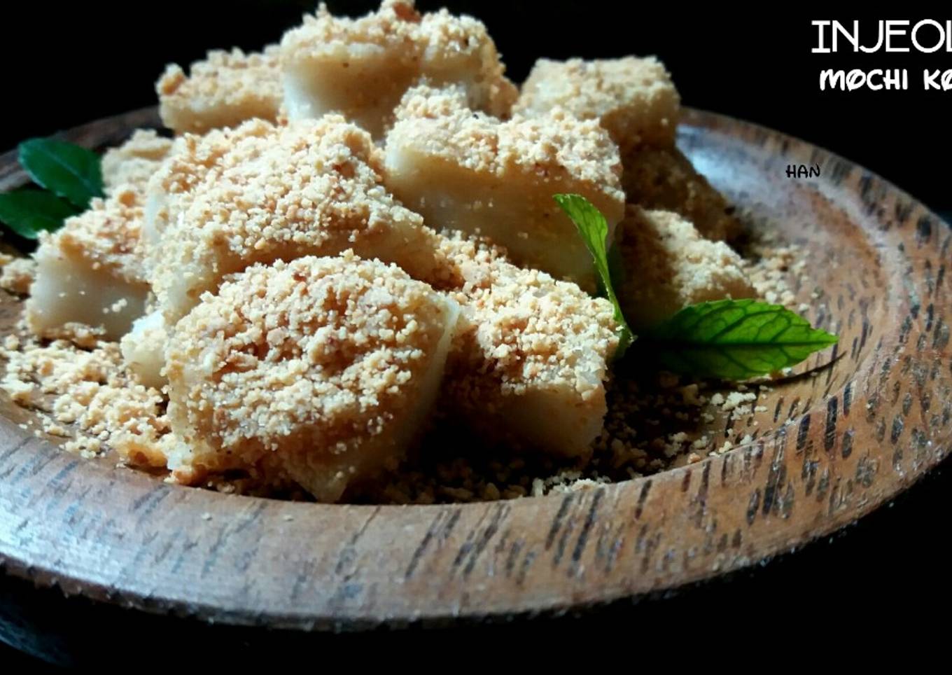 Resep Injeolmi, mochi korea