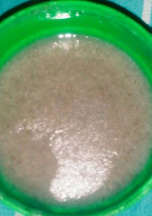 A picture of Uji(porridge).