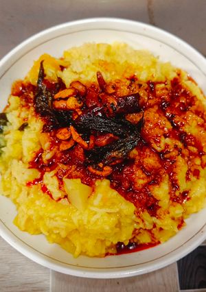 A picture of Bhog Khichuri.