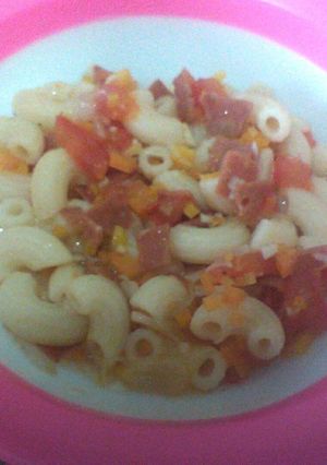 Foto resep Smoked Macaroni Soup