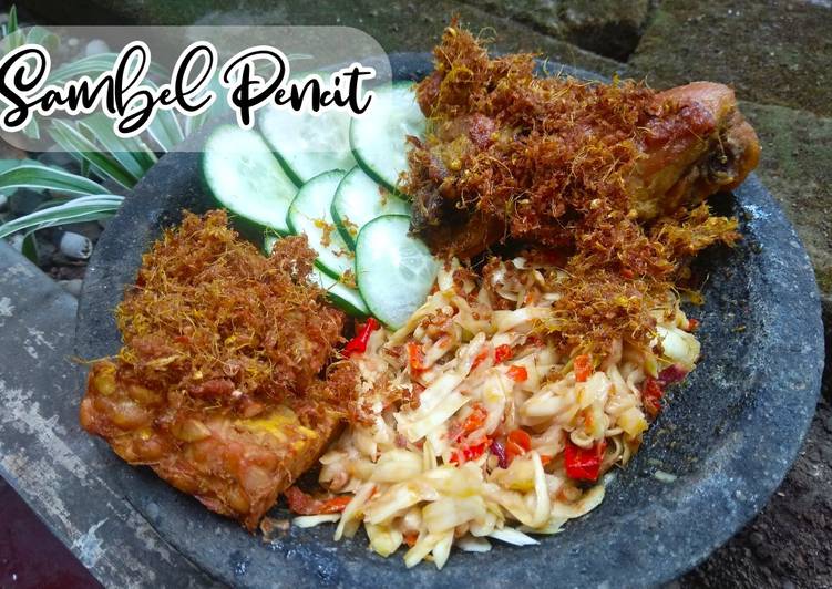 Resep Sambel Pencit yang nikmat Untuk Jualan