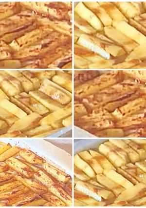 صورة لوصفة اصابع البطاطا المشوي
