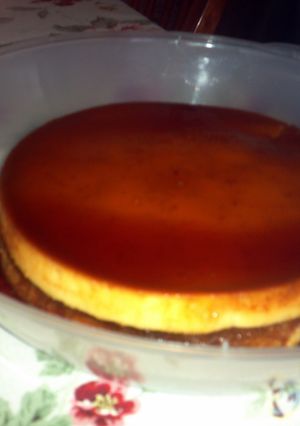 A picture of Flan.