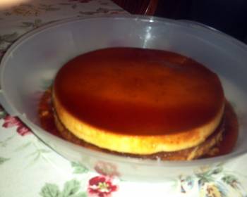 Update, Serving Recipe Flan Delicious Steady