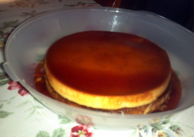 Steps to Make Quick Flan