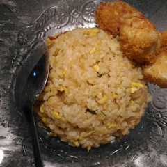 รูปของ Nasi Goreng Kilat + Simple Fried Chicken
