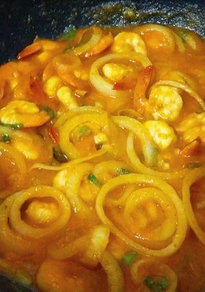 Foto resep Udang Saos Padang