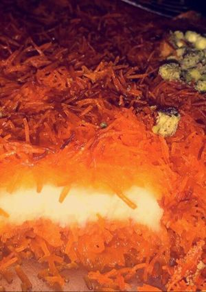 صورة لوصفة كنافه بالقشطه