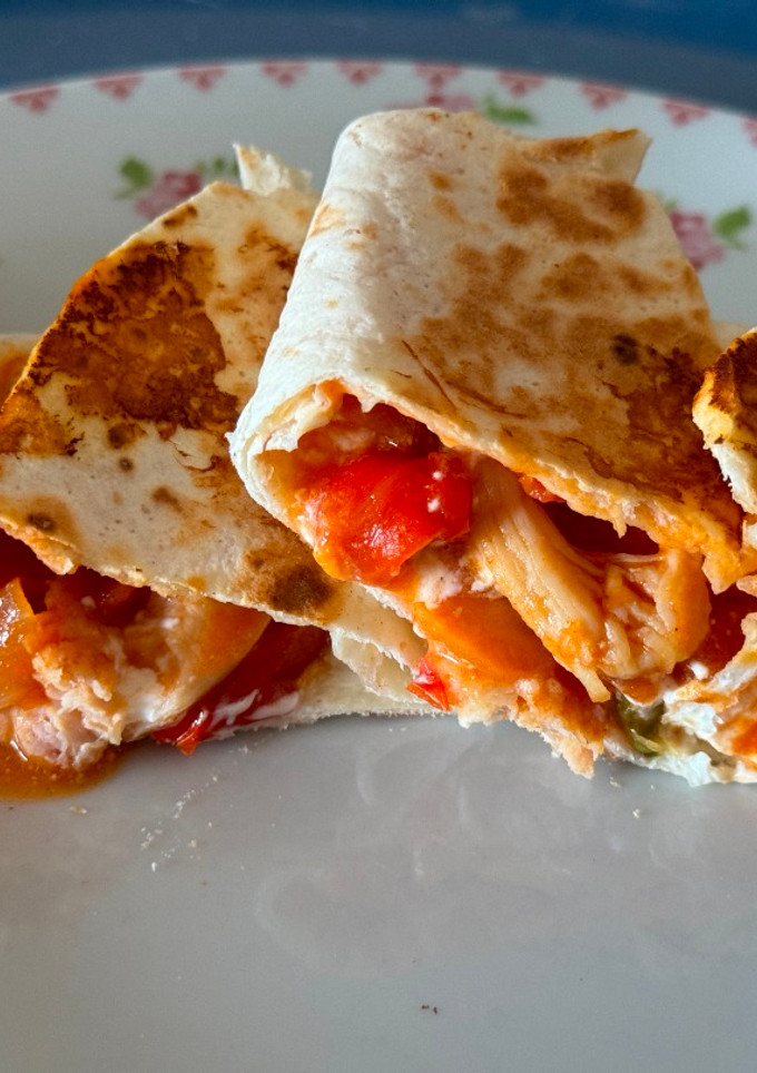 Foto de Fajitas de Frango com Pimentos