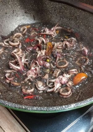 Foto resep Cumi-cumi Pedas