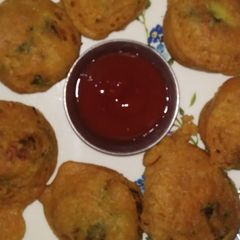 A picture of Batata Vada.