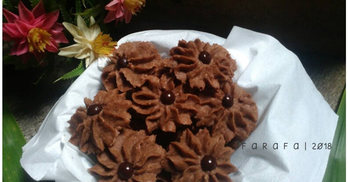 Resep Kue Kering Semprit Coklat Keju Oleh Ifaraa Cookpad