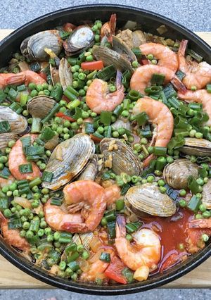 A picture of Smoky Spanish Paella.