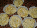 Maffins de jamón y queso