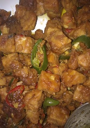 Foto resep Orek/oseng tempe basah uweenaaakk simpel praktiss tiss