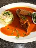 Braised Beef Plateada in Jus