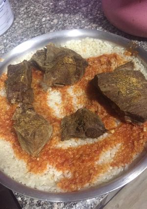 صورة لوصفة فته بالخل والثوم