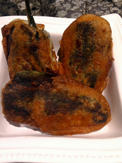 A picture of Chiles Rellenos.