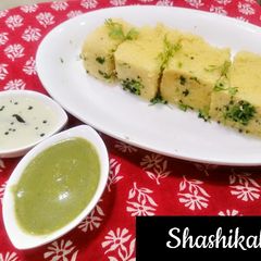 A picture of Khaman dhokla.
