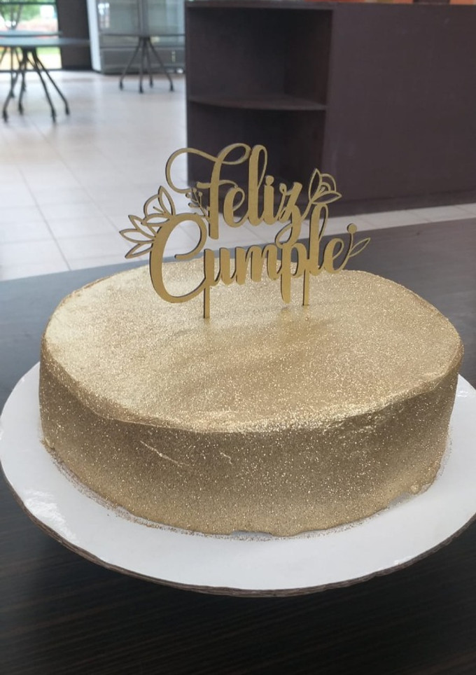 Una foto de Pastel de tres leche
