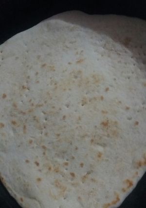 صورة لوصفة خبز الصاج السوري