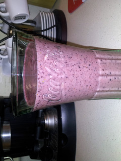 A picture of Fresh fruit smoothie.
