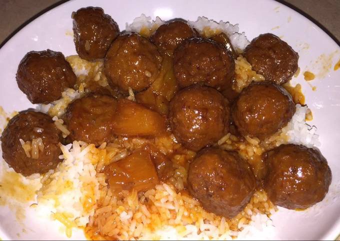 Sweet &amp; Sour Crockpot Meatballs