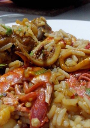 Una foto de Paella 🐙🍴🐚