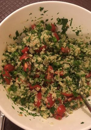 A picture of Quinoa tabouli.