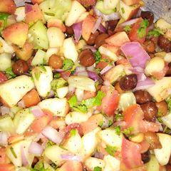 A picture of Chana chat.