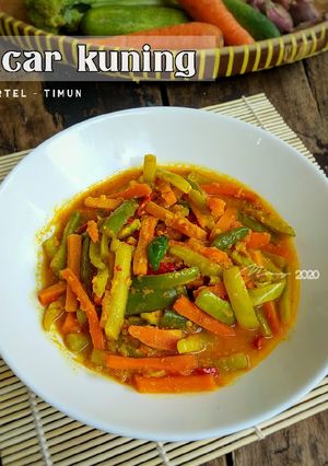 Foto resep Acar kuning wortel dan timun