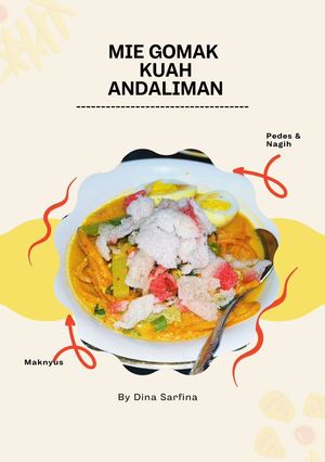 Foto resep Mie Gomak Kuah Andaliman