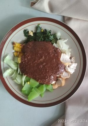 Foto resep Gado Gado Siram