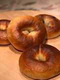 Vegan Bagel Plain & Blueberry