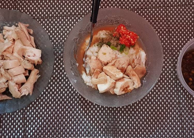 Resep Nasi/Bubur Ayam Hainan yang Enak